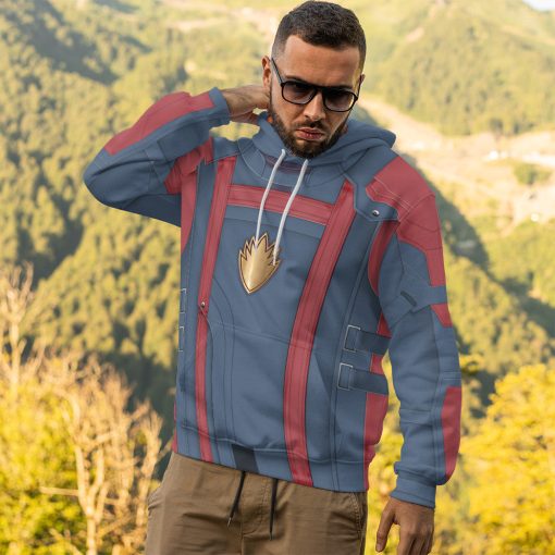 Gearhumans 3D Star Lord GOTG Thor 4 Cosplay Custom Tshirt Hoodie Apparel - Image 12