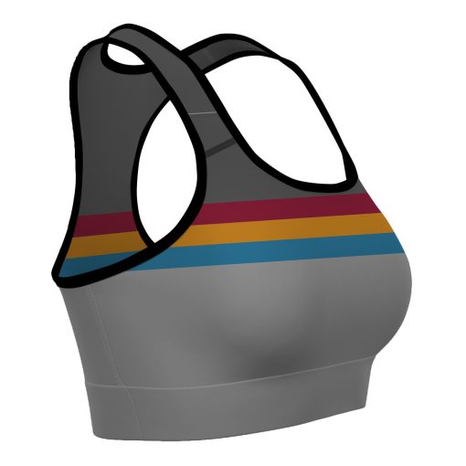 Gearhumans 3D S.T Wesley Crusher Custom Sport Bra