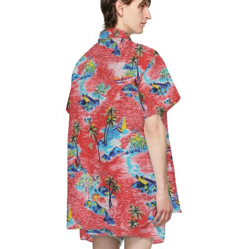 Gearhumans 3D True Romance Clarence Worley Custom Hawaiian Shirt - Image 5