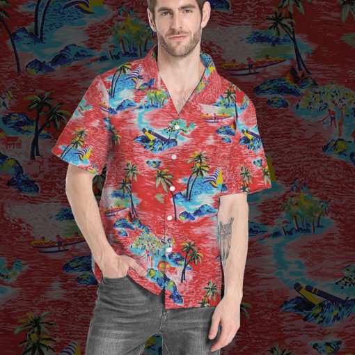 Gearhumans 3D True Romance Clarence Worley Custom Hawaiian Shirt - Image 6