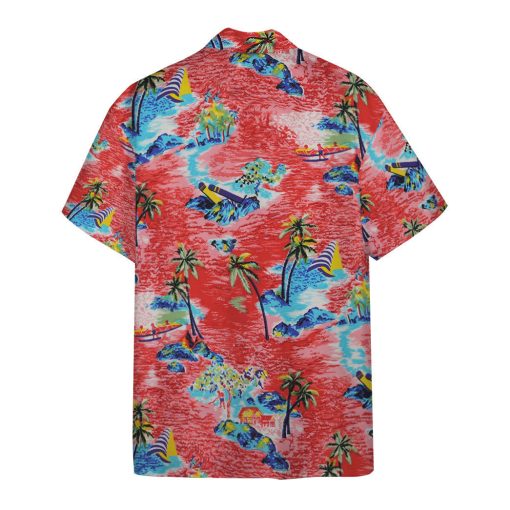 Gearhumans 3D True Romance Clarence Worley Custom Hawaiian Shirt - Image 2