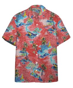Gearhumans 3D True Romance Clarence Worley Custom Hawaiian Shirt
