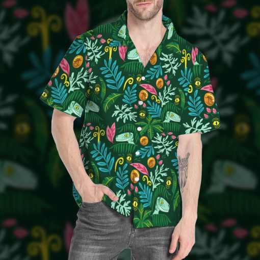 Gearhumans 3D JW Pattern Custom Hawaii Shirt - Image 9