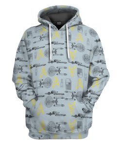 Gearhumans 3D S.T Shipyards Gray Custom Tshirt Hoodie Apparel