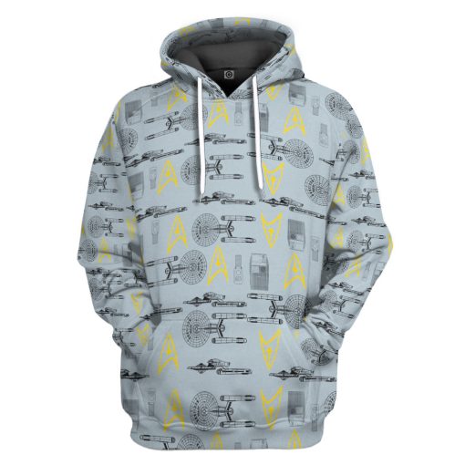 Gearhumans 3D S.T Shipyards Gray Custom Tshirt Hoodie Apparel