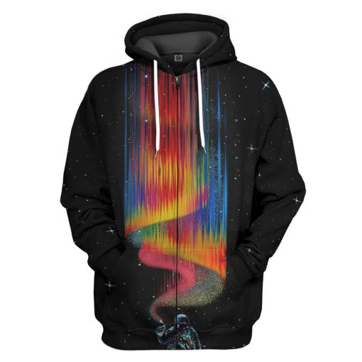 Gearhumans Astronaut Filling Color OuterSpace Custom Tshirt Hoodies Apparel - Image 5