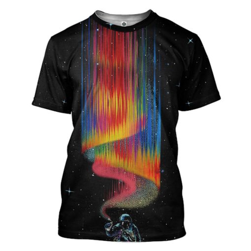Gearhumans Astronaut Filling Color OuterSpace Custom Tshirt Hoodies Apparel - Image 3