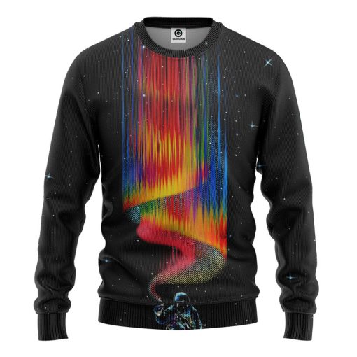 Gearhumans Astronaut Filling Color OuterSpace Custom Tshirt Hoodies Apparel - Image 4