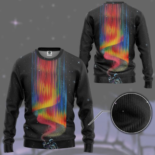 Gearhumans Astronaut Filling Color OuterSpace Custom Tshirt Hoodies Apparel - Image 11