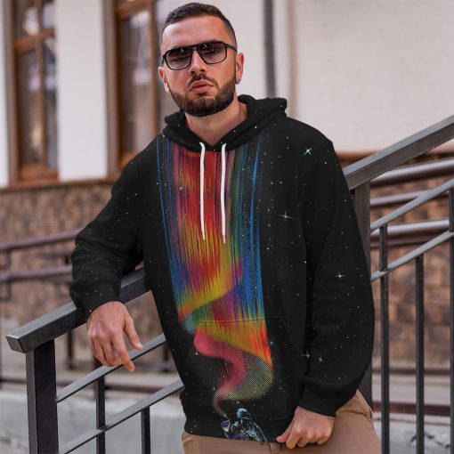 Gearhumans Astronaut Filling Color OuterSpace Custom Tshirt Hoodies Apparel - Image 13