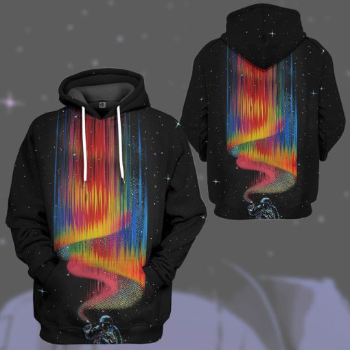 Gearhumans Astronaut Filling Color OuterSpace Custom Tshirt Hoodies Apparel - Image 10