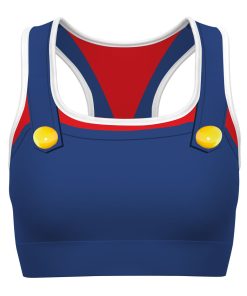 Gearhumans 3D Mario Custom Sport Bra