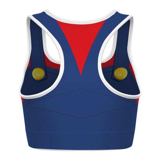 Gearhumans 3D Mario Custom Sport Bra