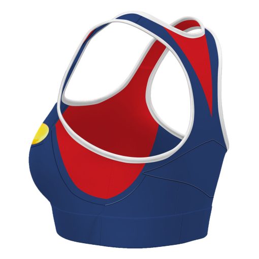 Gearhumans 3D Mario Custom Sport Bra