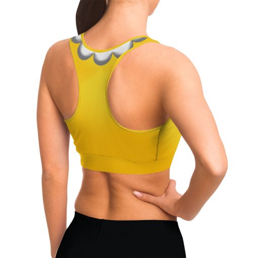 Gearhumans 3D Princess Daisy Custom Sport Bra - Image 8