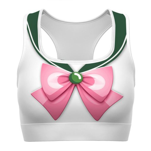 Gearhumans 3D Sailor Jupiter Custom Sport Bra
