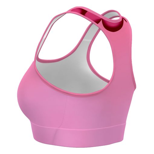 Gearhumans 3D Princess Peach Custom Sport Bra - Image 4