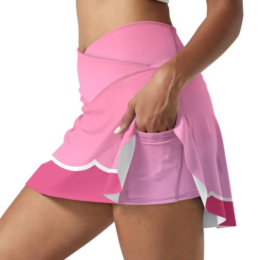 Gearhumans 3D Princess Peach Custom Sport Bra - Image 7