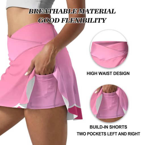 Gearhumans 3D Princess Peach Custom Sport Bra - Image 9