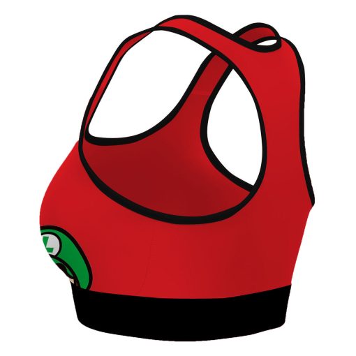 Gearhumans 3D Mario Custom Sport Bra - Image 4