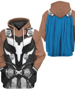 Gearhumans 3D Legends King Valkyrie Thor 4 Cosplay Custom Tshirt Hoodie Apparel