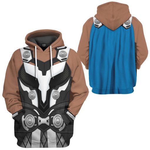 Gearhumans 3D Legends King Valkyrie Thor 4 Cosplay Custom Tshirt Hoodie Apparel