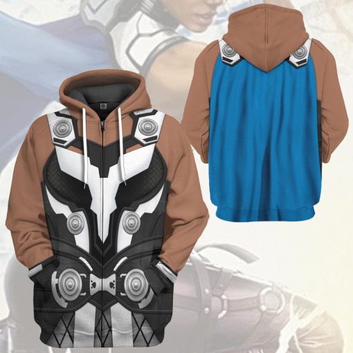 Gearhumans 3D Legends King Valkyrie Thor 4 Cosplay Custom Tshirt Hoodie Apparel - Image 8