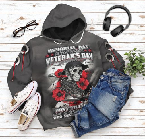 Gearhumans 3D Skull Memorable Day Custom Tshirt Hoodie Apparel - Image 11