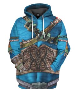 Gearhumans 3D Avatar Jake Sully Cosplay Custom Tshirt Hoodie Apparel