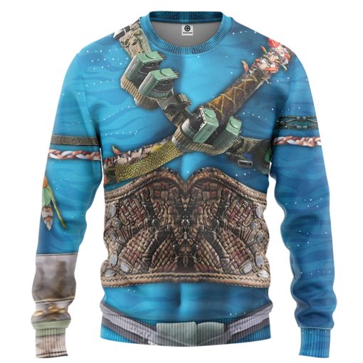 Gearhumans 3D Avatar Jake Sully Cosplay Custom Tshirt Hoodie Apparel - Image 2