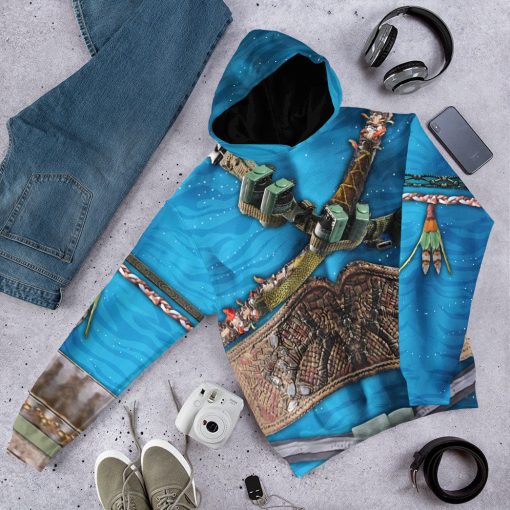 Gearhumans 3D Avatar Jake Sully Cosplay Custom Tshirt Hoodie Apparel - Image 13