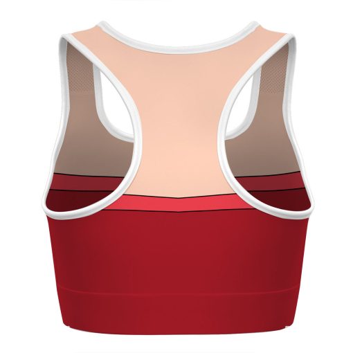 Gearhumans 3D Mario Princess Mona Custom Sport Bra 2 Gearhumans 3D Mario Princess Mona Custom Sport Bra - Image 2