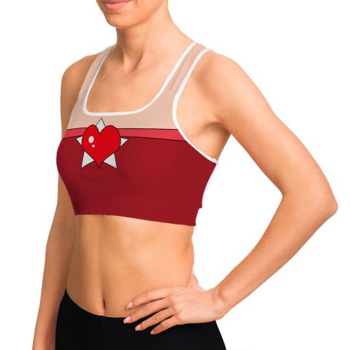 Gearhumans 3D Mario Princess Mona Custom Sport Bra 7 Gearhumans 3D Mario Princess Mona Custom Sport Bra - Image 7