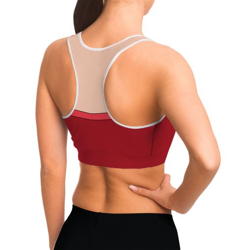 Gearhumans 3D Mario Princess Mona Custom Sport Bra 8 Gearhumans 3D Mario Princess Mona Custom Sport Bra - Image 8