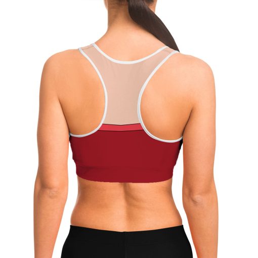 Gearhumans 3D Mario Princess Mona Custom Sport Bra 6 Gearhumans 3D Mario Princess Mona Custom Sport Bra - Image 6