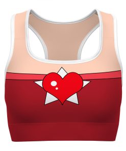 Gearhumans 3D Mario Princess Mona Custom Sport Bra