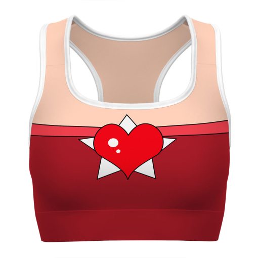 Gearhumans 3D Mario Princess Mona Custom Sport Bra 1 Gearhumans 3D Mario Princess Mona Custom Sport Bra