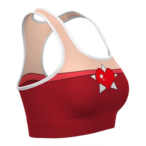Gearhumans 3D Mario Princess Mona Custom Sport Bra 3 Gearhumans 3D Mario Princess Mona Custom Sport Bra - Image 3
