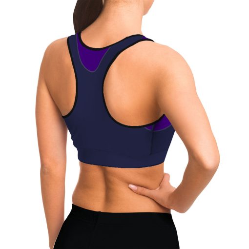 Gearhumans 3D Mario Waluigi Custom Sport Bra - Image 7