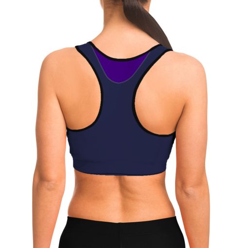 Gearhumans 3D Mario Waluigi Custom Sport Bra - Image 6