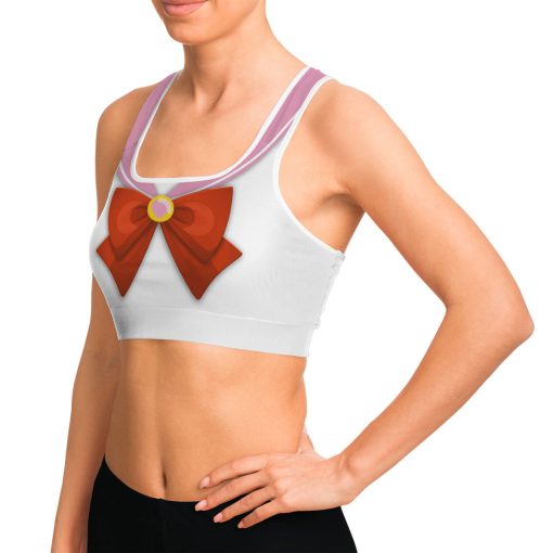 Gearhumans 3D Sailor Chibi Moon Custom Sport Bra - Image 8