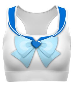Gearhumans 3D Sailor Mercury Custom Sport Bra