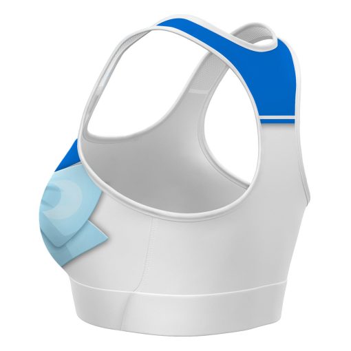 Gearhumans 3D Sailor Mercury Custom Sport Bra - Image 4