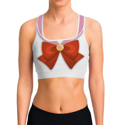 Gearhumans 3D Sailor Chibi Moon Custom Sport Bra - Image 5