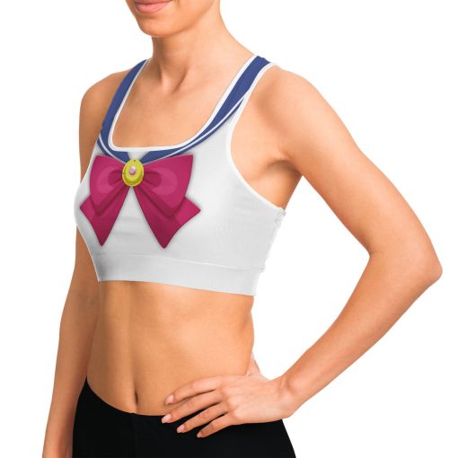 Gearhumans 3D Sailor Moon Custom Sport Bra - Image 8