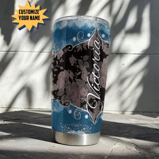 Gearhumans 3D Butterfly Jewelry Custom Name Tumbler - Image 6