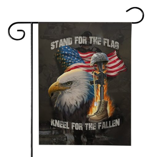 Gearhumans 3D Stand For The Flag Memorial Day Custom Flag