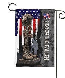 Gearhumans 3D Honor The Fallen Memorial Day Custom Flag