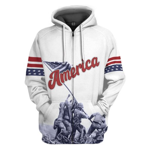 Gearhumans 3D Memorable Day Custom Tshirt Hoodie Apparel - Image 4