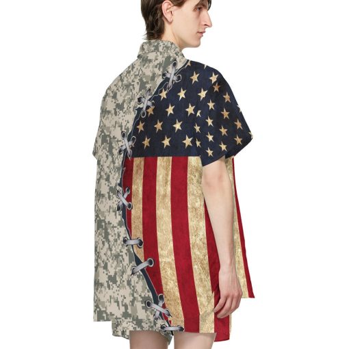 Gearhumans 3D Memorial Day Veteran Honor The Fallen Custom Hawaiian Shirt - Image 5